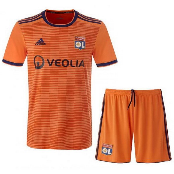 Maillot Football Lyon Third Enfant 2018-19 Orange